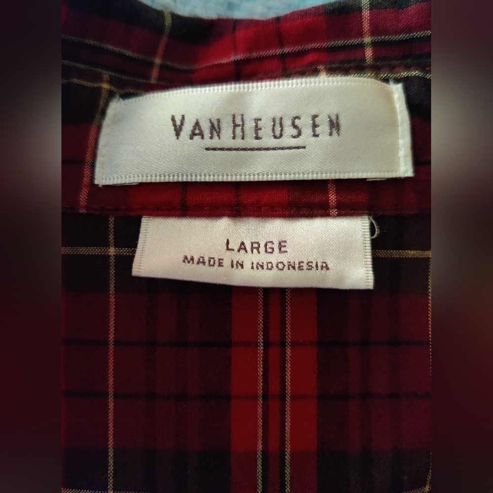 Plaid Button Down with Ruffle - Picture 7 of 9